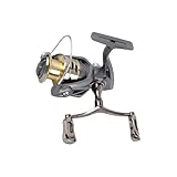 Angelrollen, Angelrolle Entwicklungsverhältnis, 5,2 1 – Bremse max. 50 kg für Fliegen, Wels,...