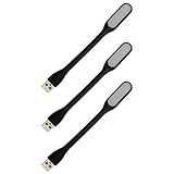 USB-Licht,Mini USB-LED-Licht-Lampe,Flexible USB LED Licht,3 Stück USB LED Licht,Mini Licht...