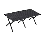 Faltbarer tragbarer Campingtisch, robuster Outdoor-Tisch, robust und langlebig und dennoch kompakt...