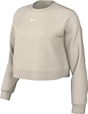 Nike DQ5761-104 W NSW PHNX FLC OOS Crew Sweatshirt Damen LT Orewood BRN/SAIL Größe XL-T