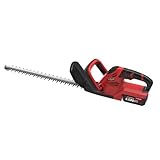 21 V Akku-Heckenschere, 4000 mAh, elektrische Heckenschere, 52 cm Klinge, Schnittlänge 48 cm, 15,5...