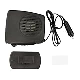 Auto Heizungs Defroster, 2 in 1 Auto Demister Entfroster mit 360° Drehbasis für KFZ Wohnmobil LKW...
