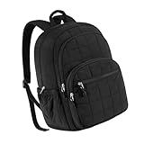 Itkcozcg Laptop-Rucksäcke, Reiserucksack, gesteppt, Arbeitsrucksack, wasserabweisend, College,...