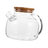 ABOOFAN aus Glas Wasserkocher Herdplatte Glas Teekessel Herd Kochtopf aus Glas Herd - Kaltwasserglas...