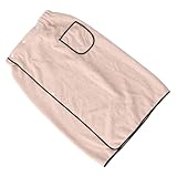 LOLIPPYY Hochdichtes Mikrofaser Badetuch für Herren Tragbarer Saunamantel mit Elastischem...