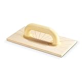 blizz-z Holz-Reibebrett Maße: 220 x 420 mm (1 Stück) | aus extrem robusten Abachi-Sperrholz, Griff...