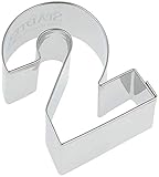 Staedter Haus Cookie Cutter edelstahl 6,5 cm, silber, Nummer 2