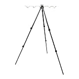 Zite Fishing Tripod Ruten-Ständer – Teleskop Feeder-Angeln Rutenhalter 50-110cm – Rod Pod...