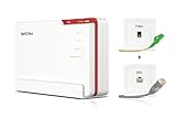 FRITZ!Box 5690 Pro (Wi-Fi 7 Premium DSL- und Glasfaser-Router mit Triband (2,4 GHz, 5 GHz, 6 GHz)...