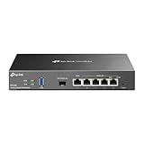 TP-Link Omada ER7206 6 Port Dual/Multiple WAN VPN Router(bis zu 4 Gigabit WAN Ports,1*SFP Port,...