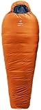 deuter Orbit -5° Kunstfaserschlafsack,Chestnut-Ink,Right Zip