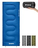KingCamp Schlafsack Outdoor Warmer Deckenschlafsack für Erwachsene 3 Jahreszeiten leicht zu tragen...