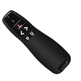 HUACAM DGF-23N Kabellose Presenter, 2.4GHz Wireless Presenter via USB Empfänger, PowerPoint...