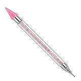 1 Stücke Strass Picker Punktierstift Dual Ended Edelsteine,Nagelpunkt Stift, Dotting Pen Nail Art...