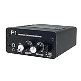 Louttary P1 Kopfhörer Monitor Vorverstärker Kopfhörer Verstärker mit XLR-Eingängen Ausgang 6,35...