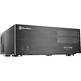 SilverStone Technology SST-GD08B - Grandia HTPC ATX Desktop Gehäuse mit hochleistungsfähigem und...