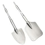 Tonspaten Kleine elektrische Spitzhacke, Sechskantgriff, verbreiterter Meißel, Erdaushub,...