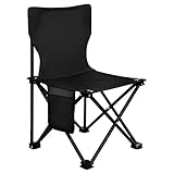 Generisch Klappende Campingstühle im Freien Faltbare Stühle mit Armlehnenbecher 120 kg Kapazität...
