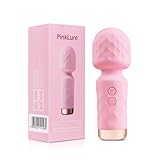 Mini Starke Massagestab, Silikon Massagegerät mit 10 Vibrationsmodi, Wasserdichte Wiederaufladbare...