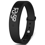 FOGARI Vibrationswecker Erinnerungsuhr Vibrationsalarm Erinnerung Uhr bis zu 10 persönliche Alarme...