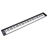 Tragbares, faltbares Keyboard-Piano 88 Tasten Klappklavier E-Piano Anfänger Übungstastatur...