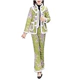 Elegantes Damen-Fleece-Set Mit Jacke Oberteil Und Hose Stehkragen Warmer Winterunterwäsche Und...