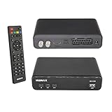 Humax Digital HD Fox Digitaler HD Satellitenreceiver 1080P Digital HDTV Sat-Receiver mit 12V...