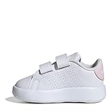 adidas Unisex Baby Advantage Shoes Infant Nicht-Fußball-Halbschuhe, FTWR White/Bliss pink/core...