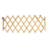 Tor für Hunde im Innenbereich | Sicherheitsbarriere für Tür, klappbar, sicher für Welpen,...