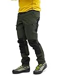 RevolutionRace Herren Nordwand Pants, Hose zum Wandern und für viele Outdoor-Aktivitäten, Forest...