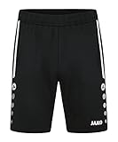 JAKO Herren Trainingsshorts Allround, Schwarz, M