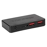 Tidevib Solar Faltbarer Spannungsregler Controller mit PD 100W und Dual USB Ports, 5V/9V/12V/15V/20V...