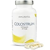 Amlawell Colostrum Kapseln - Vegetarische Kapseln - aus deutscher Herstellung - wertvolle...