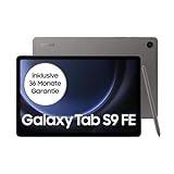 Samsung Galaxy Tab S9 FE Android-Tablet, 27,7 cm / 10,9 Zoll Display, 256 GB Speicher, Mit Stift (S...