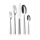 WMF Philadelphia Besteck Set 12 Personen, Besteck 60 teilig, Monobloc-Messer, Cromargan Edelstahl...