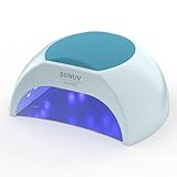 SUNUV SUN2C Nageltrockner UV LED Nagellampe für Gelnägel, 10, 30, 60, 90s Timer, Automatischer...