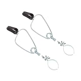 Toyvian 2 Stück Reptilien Lampenschirm Befestigungsklammern Langlebige Clips zur Fixierung...
