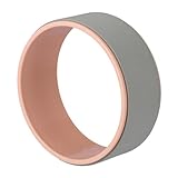 Relaxdays Yogarad, Ø 32 cm, Kunststoff, Schaumstoff, rutschfest, für Rückenübungen, Dehnbarkeit,...