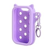 Nebeletui für tragbare Seife, passgenau | weich und tragbar mit Schlüsselring |...