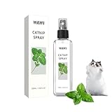 WAWJ® Herbal Cat Joy, Katzenminze-Spray für Katzen, Kräuter-Katzenfreude-Spray,...