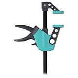 wolfcraft Einhandzwinge Easy 75-150 mm 3020000 / Einfaches Spannen und Lösen der Zwinge mit nur...