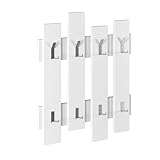 Hocuspicus HOCUS PICUS | Wandmontierte Garderobe mit 8 Haken | Kleiderbügel Rack für Flur,...