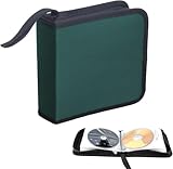 ACTIUSIS CD Tasche, Aufbewahrungstasche für 40 Discs, CD DVD Discs,CD Aufbewahrungstasche für Auto...