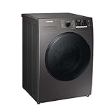 Samsung WD8ETA049BX/EG Waschtrockner, 8/5 kg, 1400 U/min, Ecobubble, AirWash, Hygiene-Dampfprogramm,...