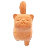 VICASKY Handgeschnitzte Verawood Katzenfigur Niedliche DIY Holzkatze Stabile Holzskulptur als...