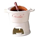 XINBAIJI Schokofondue Tasse Set,Keramik Schokoladenfondue Tasse,Schokoladenfondue-Becher...