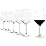 Stölzle Lausitz Rotweingläser Revolution 6er-Set 490 ml – Hochwertige Weingläser ideal für...
