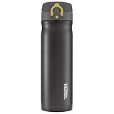Thermos Auslaufsicherer Thermobecher aus Edelstahl 470 ml, Kohle