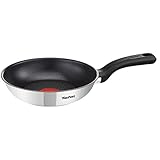 Tefal Comfort Max Bratpfanne 20 cm, hochwertiger Edelstahl, Thermo-Spot, Antihaftbeschichtung,...