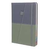 SHERCHPRY Passwort Notizblock A5 mit Farbigen Alphabetischen Registern Tragbares Passwort Notizbuch...